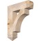 Ekena Millwork Westlake Arts & Crafts Smooth Bracket, Douglas Fir, 5 1/2"W x 24"D x 28"H BKT06X24X28WTL03SDF - alternate 1